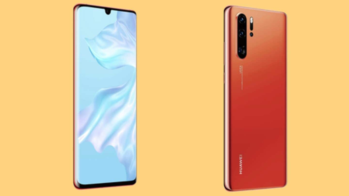 Huawei P30 Pro's specifications and price leaked in Amazon listing