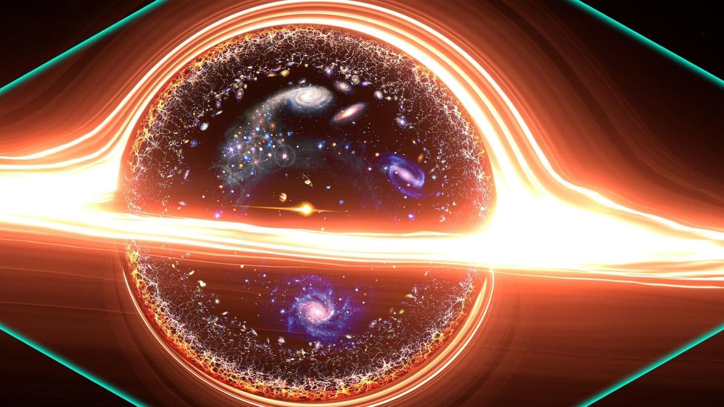 Universe originated from a black hole, not Big Bang: Study