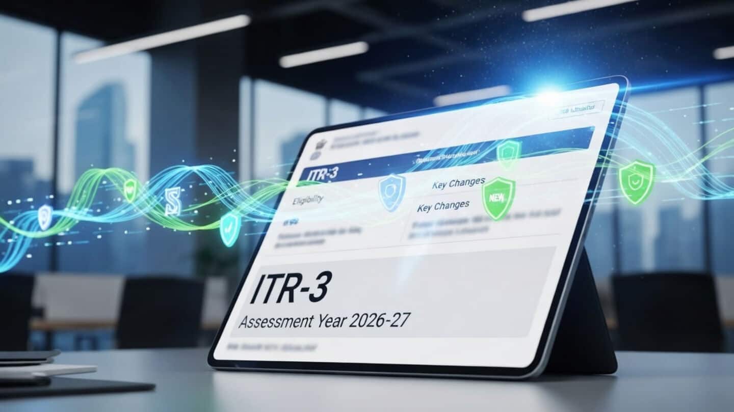 ITR-3 filing goes live on Income Tax portal