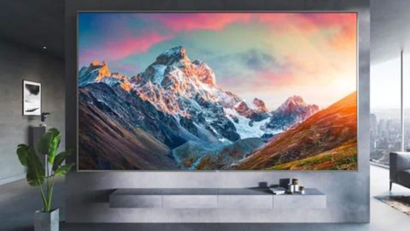 Xiaomi takes on rivals with a massive 98-inch 4K TV