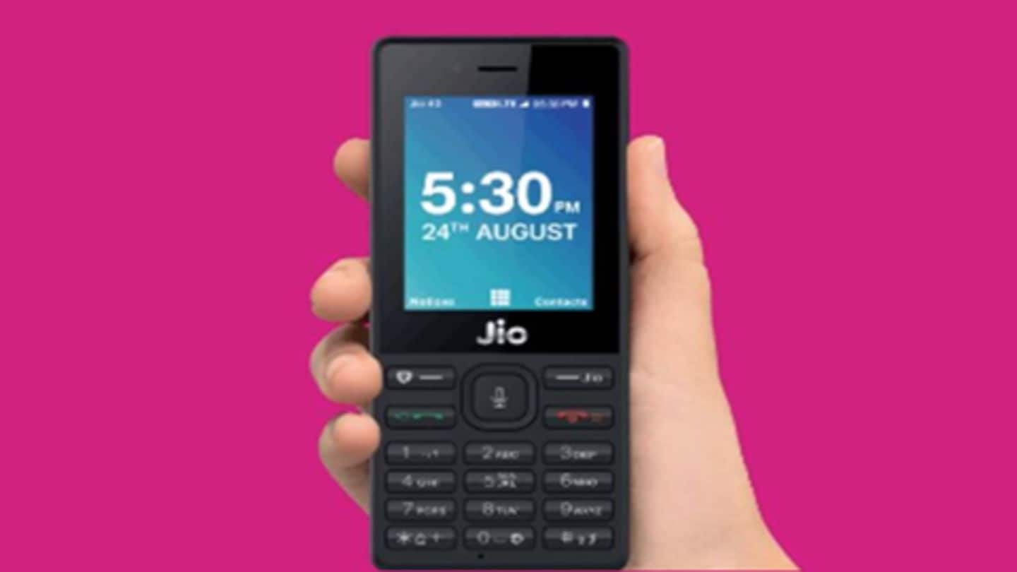 Jio Phone users get Rs. 594, Rs. 297 recharge plans