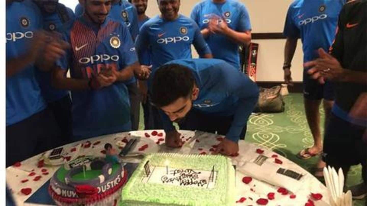 #HappyBirthdayKohli: विराट कोहली के जन्मदिन पर क्रिकेट दिग्गजों की ट्विटर पर शुभकामनाएं