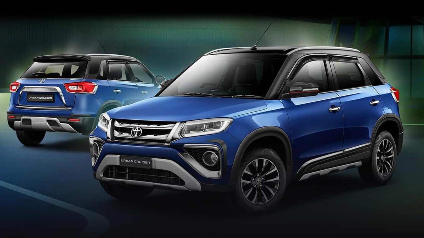 Toyota commences deliveries of its Urban Cruiser SUV in India