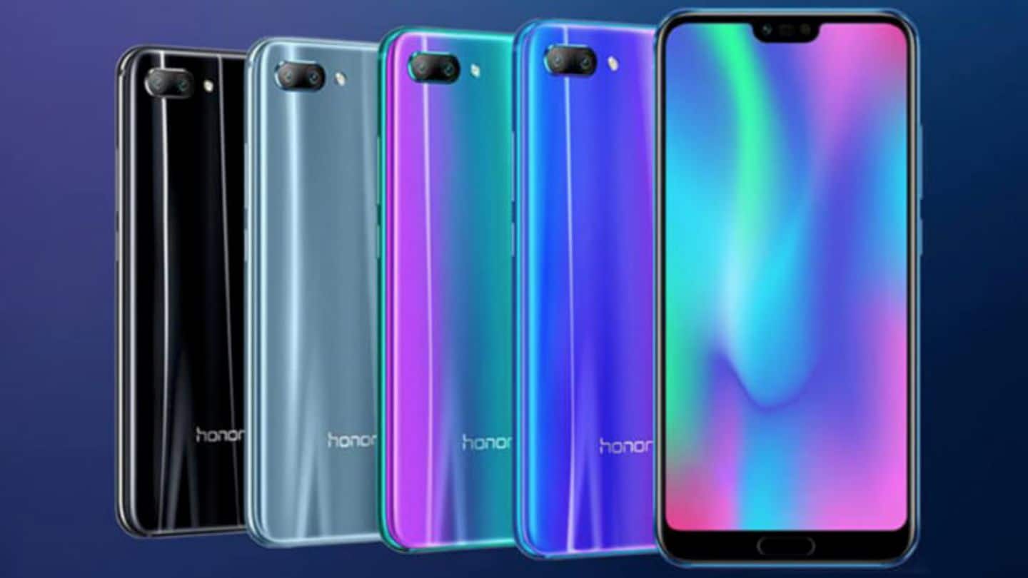 Over 3-million Honor 10 units sold globally within 3 months