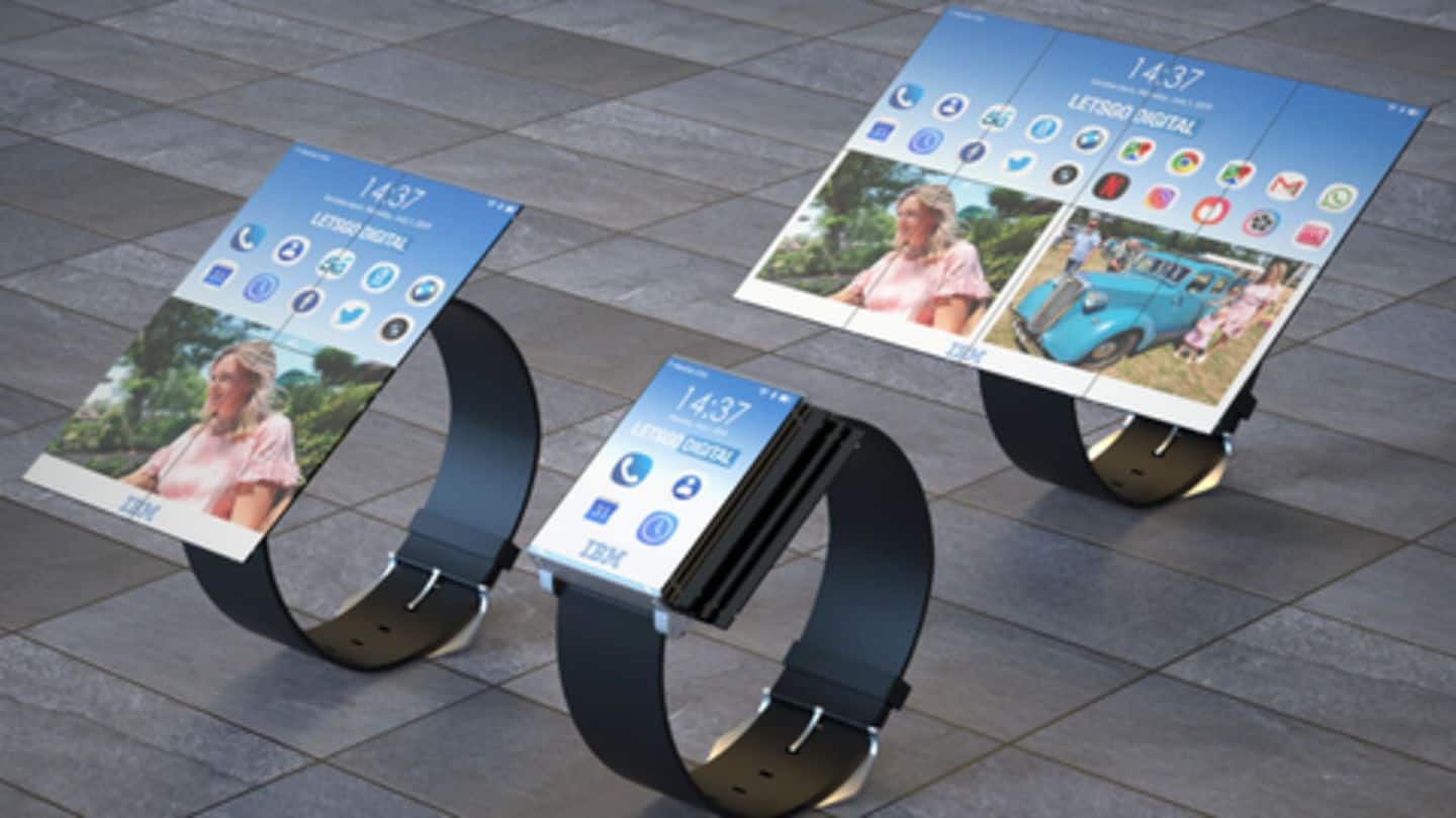 IBM patents a smartwatch that can transform into a tablet