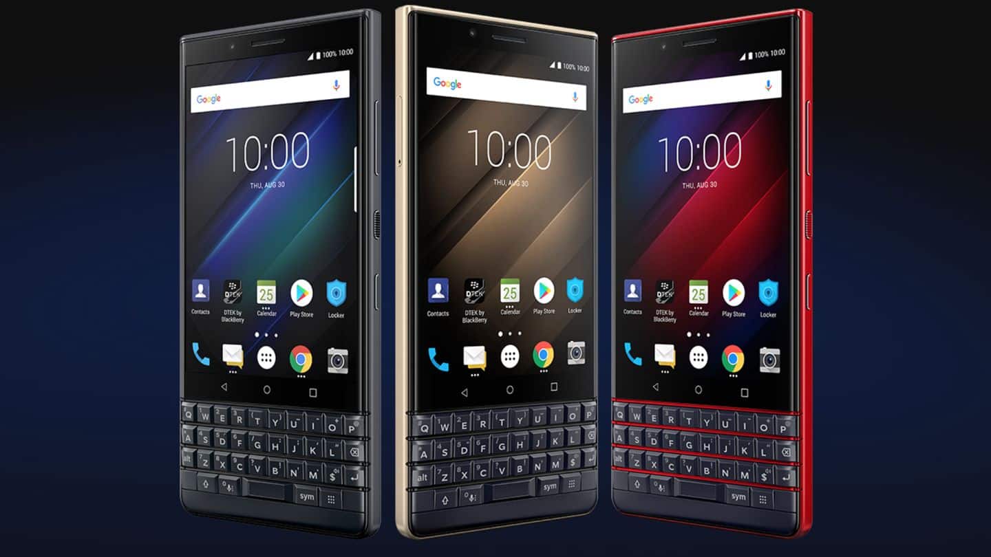 BlackBerry KEY2 LE launched in India for Rs. 29,990