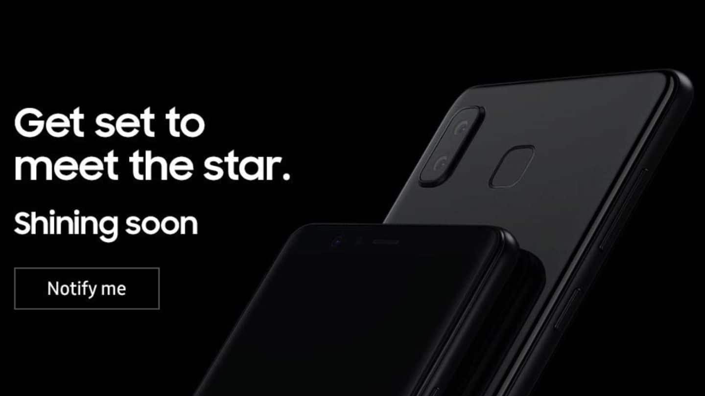 Samsung Galaxy A8 Star launch imminent, Amazon hints at price
