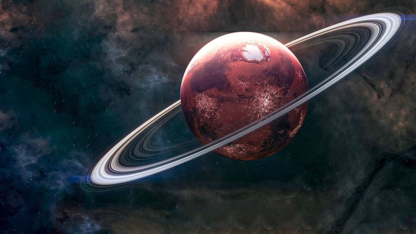 Mars once had Saturn-like rings. It might have them again Mars once had Saturn-like rings. It might have them again