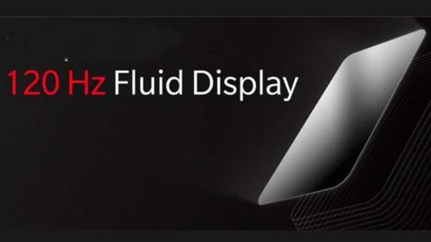 OnePlus teases MEMC feature for its new 120Hz Fluid Display