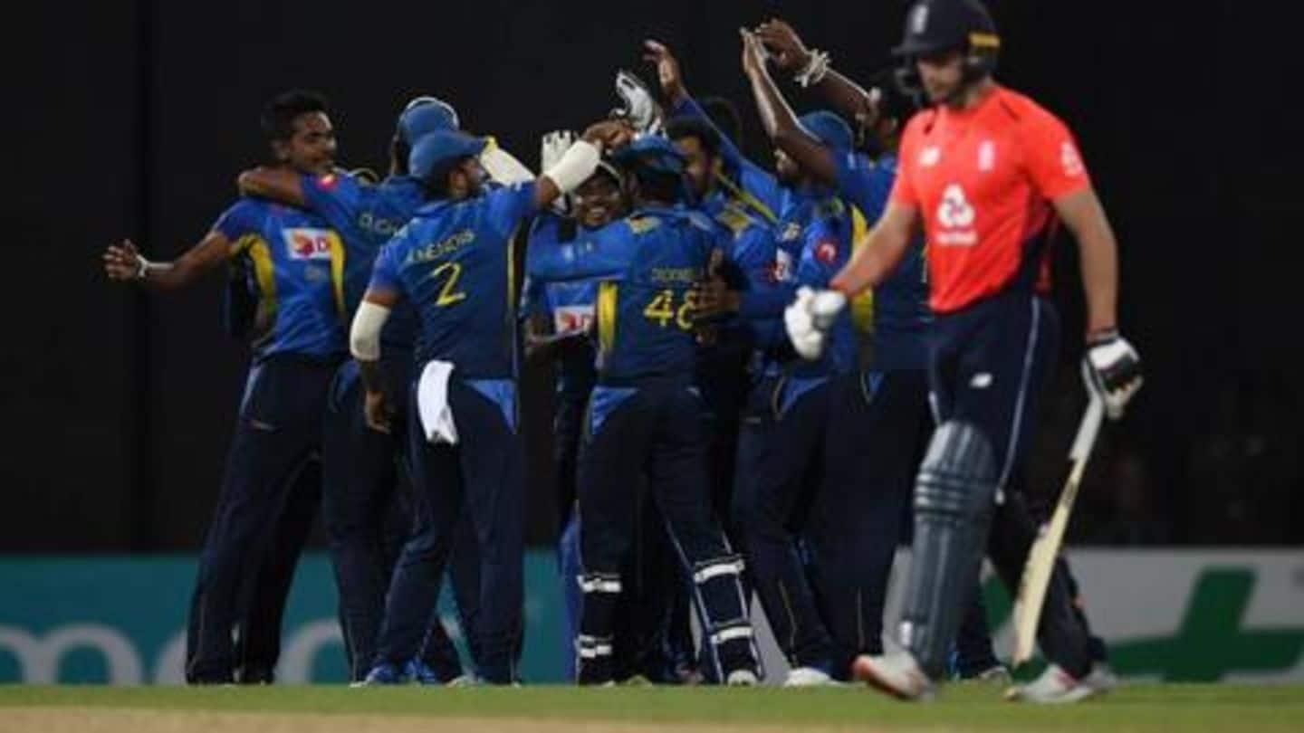 वनडे क्रिकेट में इंग्लैंड की सबसे बड़ी हार, श्रीलंका ने 219 रनों से दी मात