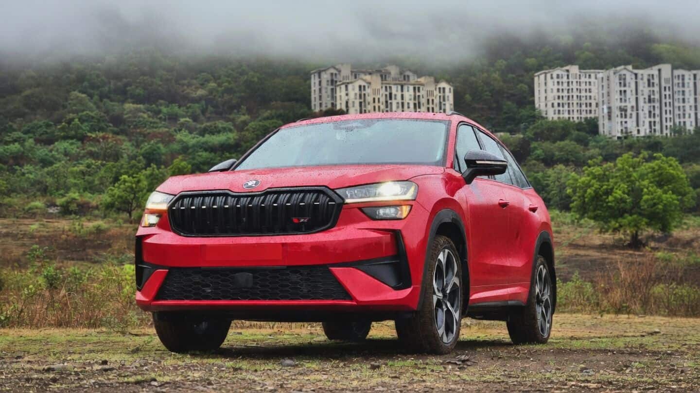 SKODA KODIAQ RS debuts in India at ₹67L