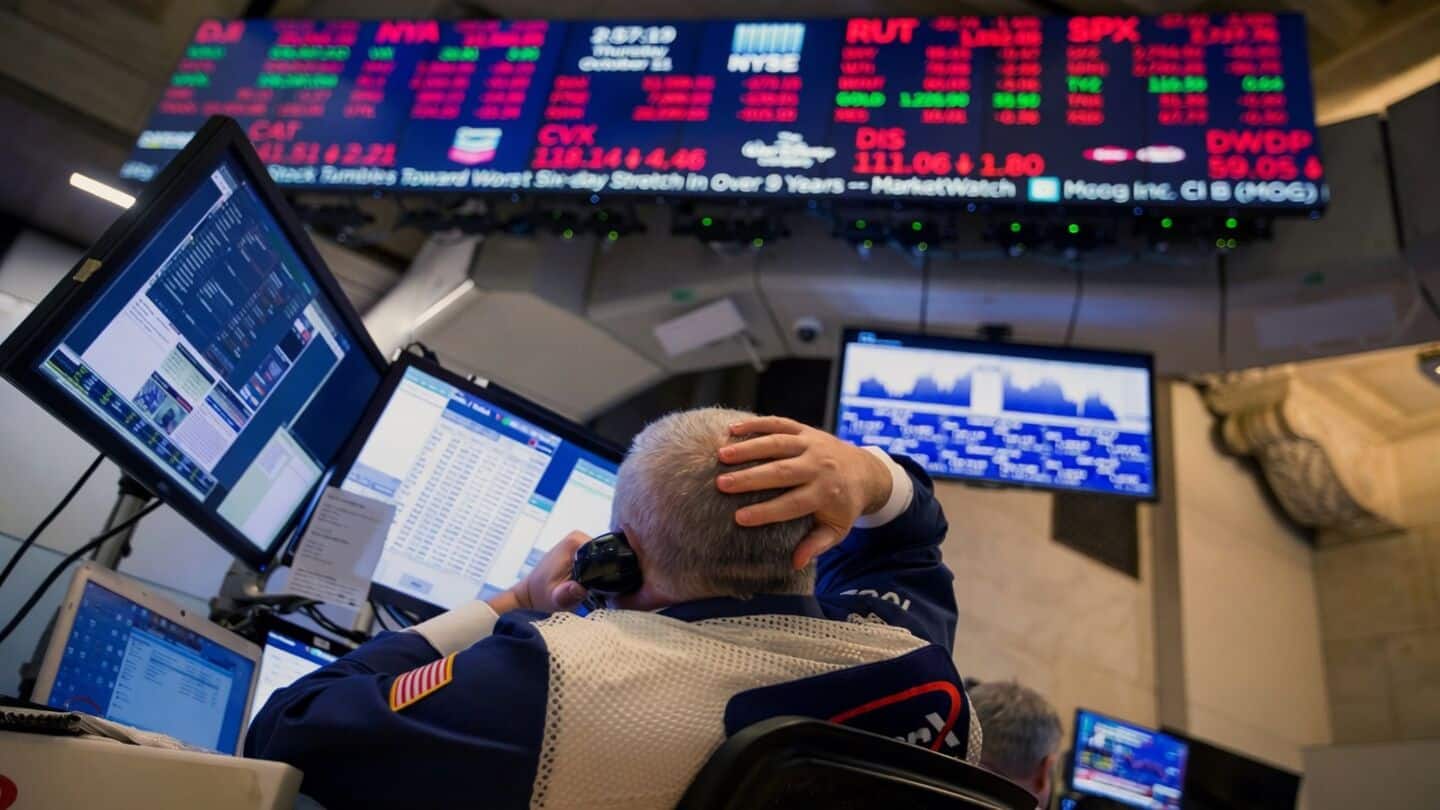 US stock futures decline as South Korean index crashes 10%