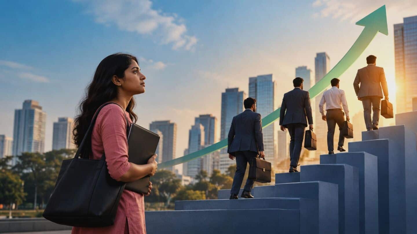 India's formal workforce grows, but women remain underrepresented