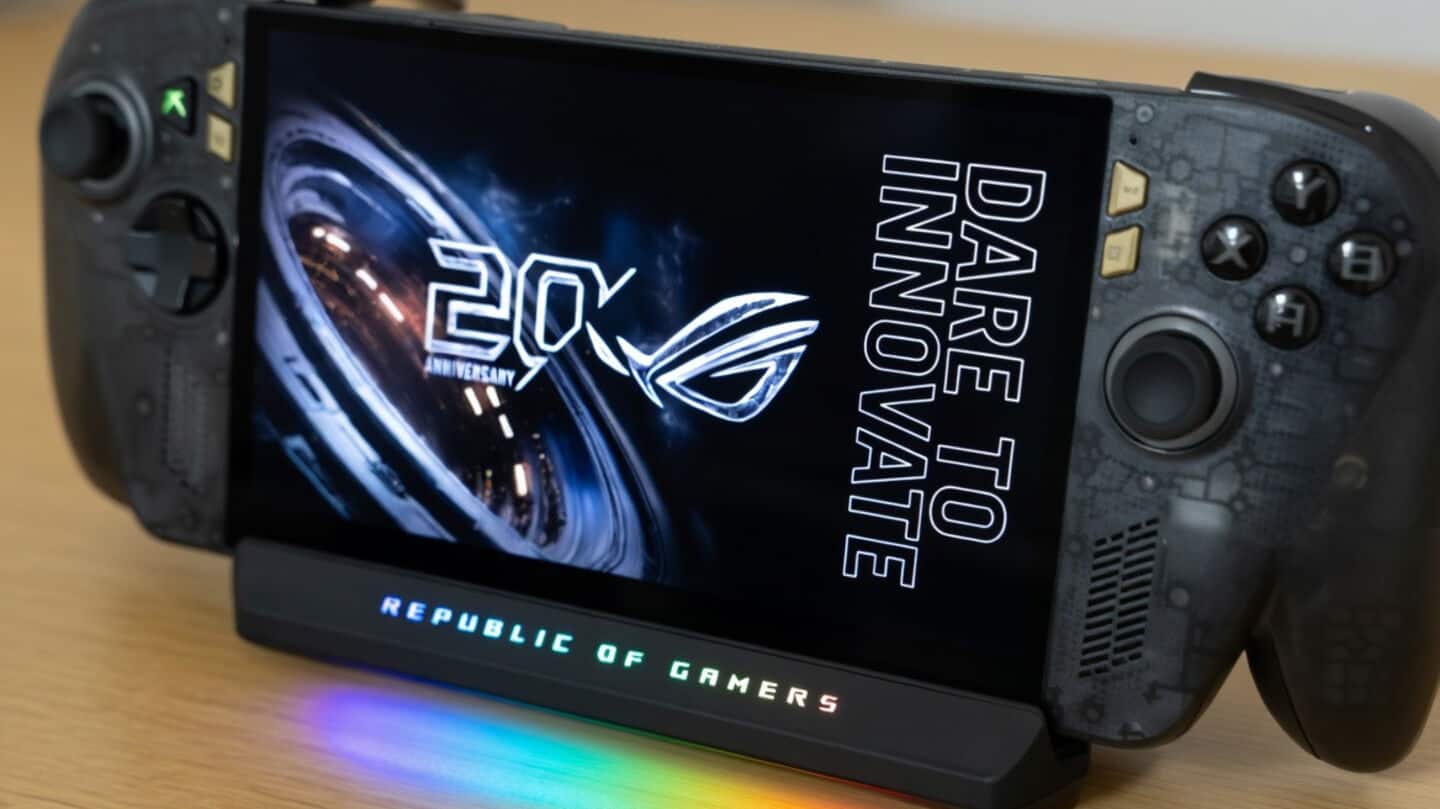ASUS launches ROG Ally X20 with OLED display, AMD chip