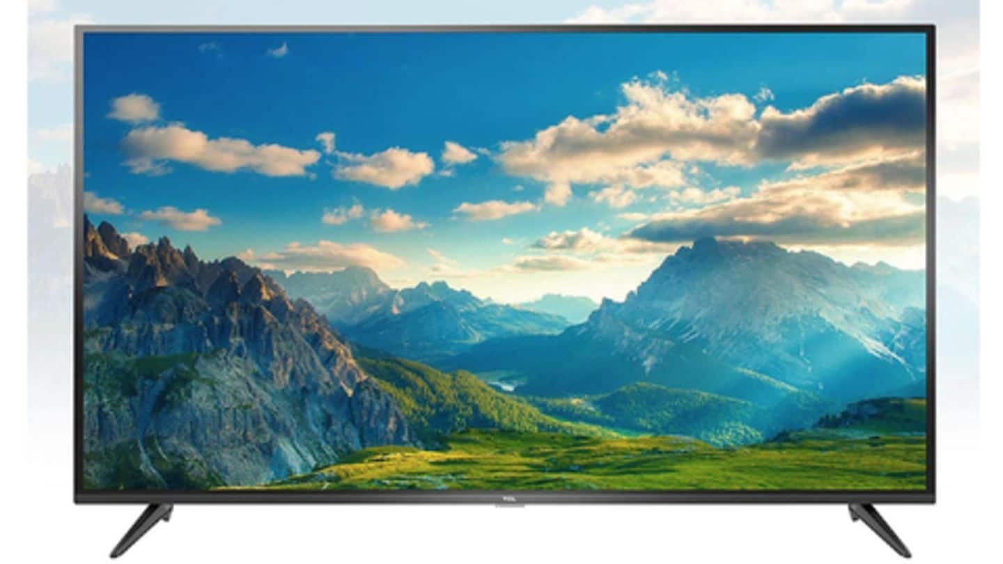 TCL (43-inch) 4K Smart LED TV: Priced at Rs. 24,990 TCL (43-inch) 4K Smart LED TV: Priced at Rs. 24,990