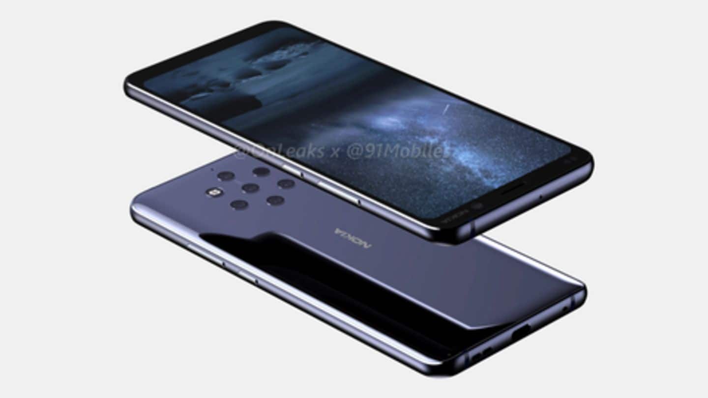 Nokia 9 with 5 cameras to be launched in February