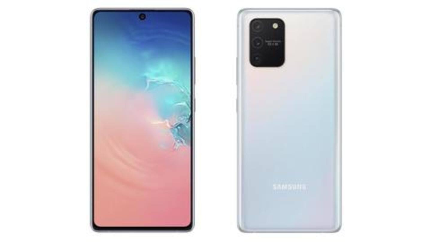 Samsung Galaxy S10 Lite listed on Flipkart, India launch imminent