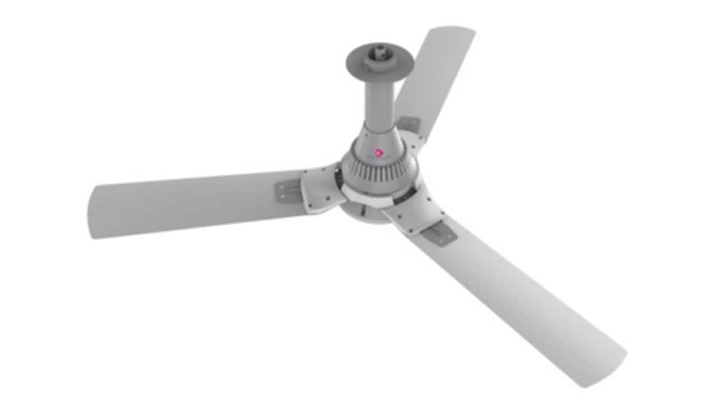 Ottomate Smart Fan launched in India at Rs. 3,999 | NewsBytes