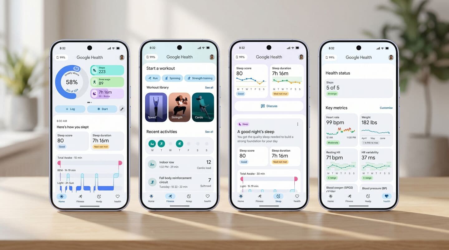 Google replaces Fitbit app with Google Health