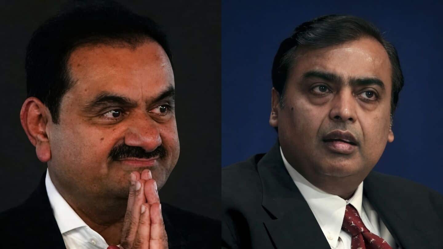 Gautam Adani overtakes Mukesh Ambani to become India's richest