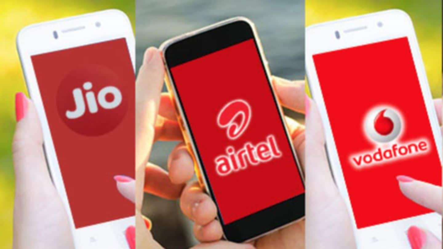 Vodafone, Airtel, Jio, Idea's 4G plans available under Rs. 500