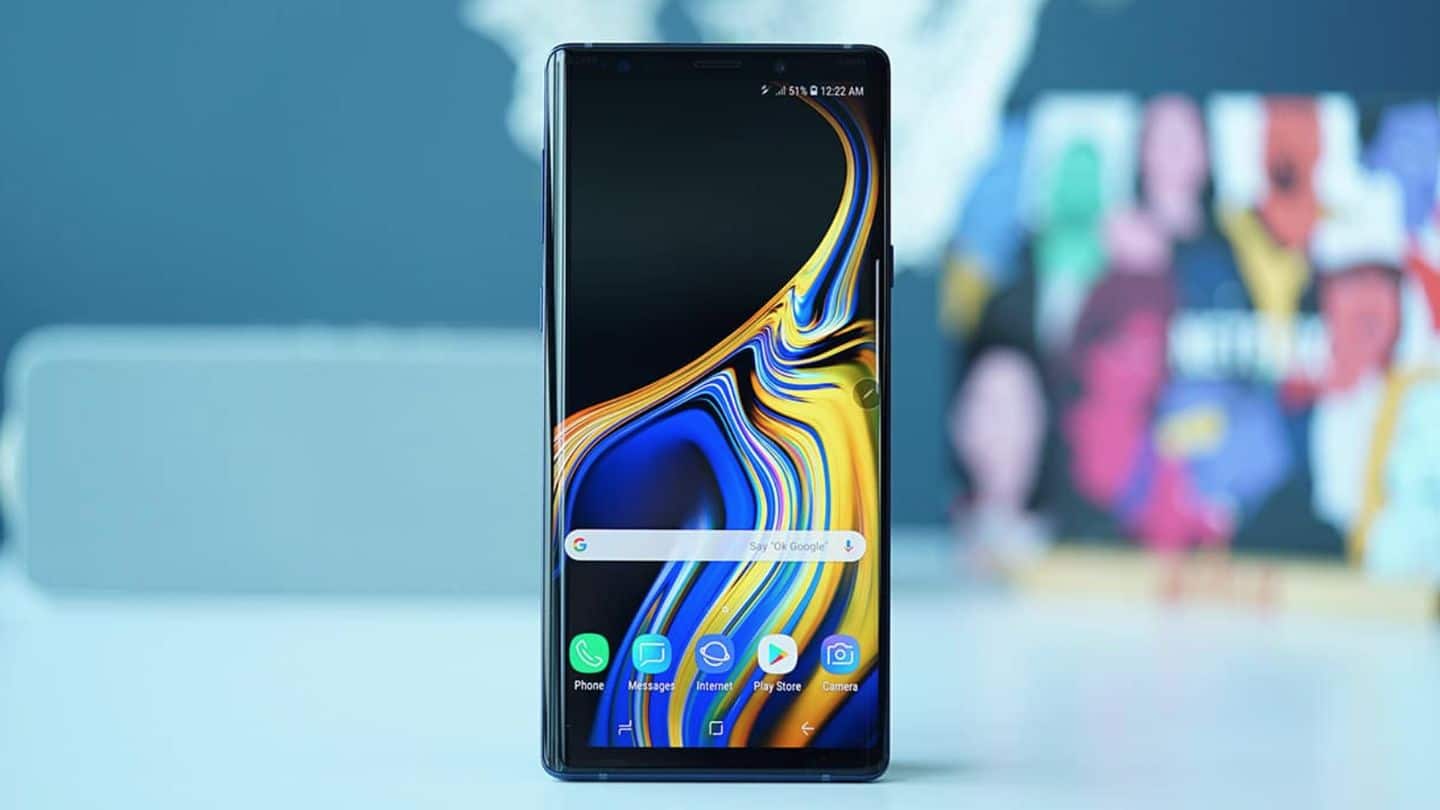 You can own Samsung Galaxy Note 9 for Rs. 7,900