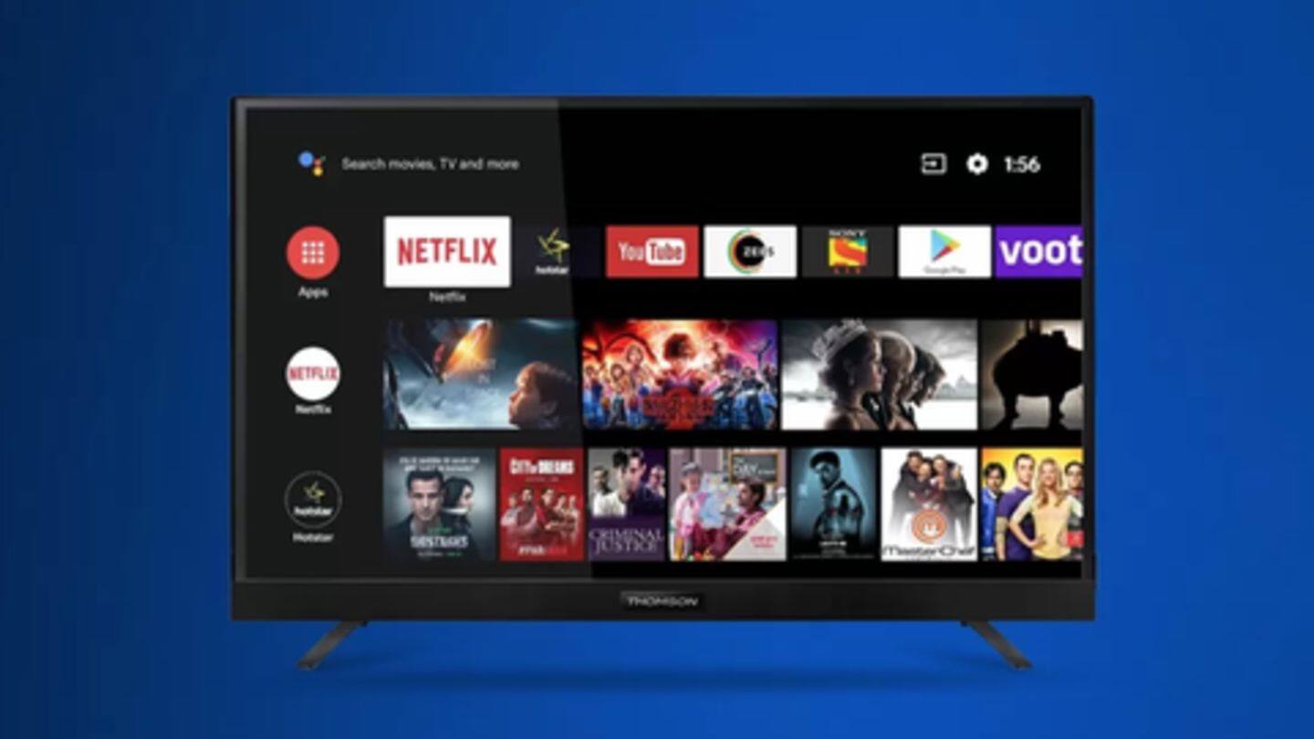 Thomson launches new range of 4K Android TVs in India