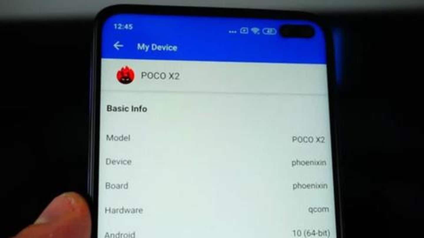 POCO X2 will arrive as rebranded Redmi K30, confirms leak
