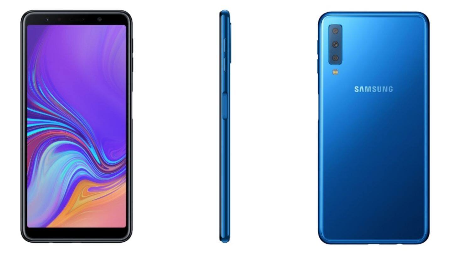 Galaxy A7 Samsungs First Triple Camera Smartphone To Launch Tomorrow Newsbytes 6212