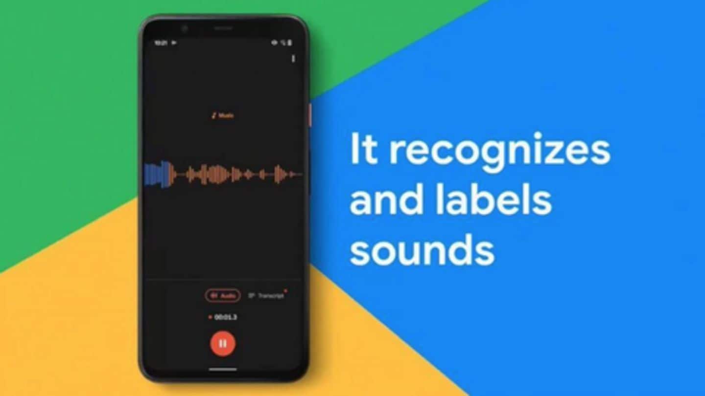 Pixel 4's AI-powered Recorder app now available for older Pixels