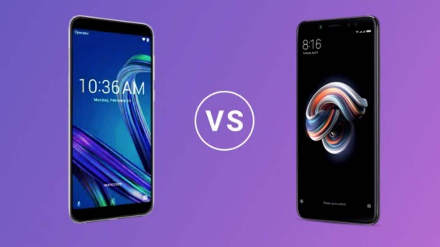 #SmartphonesFaceoff: Zenfone Max Pro M1 vs Redmi Note 5 Pro