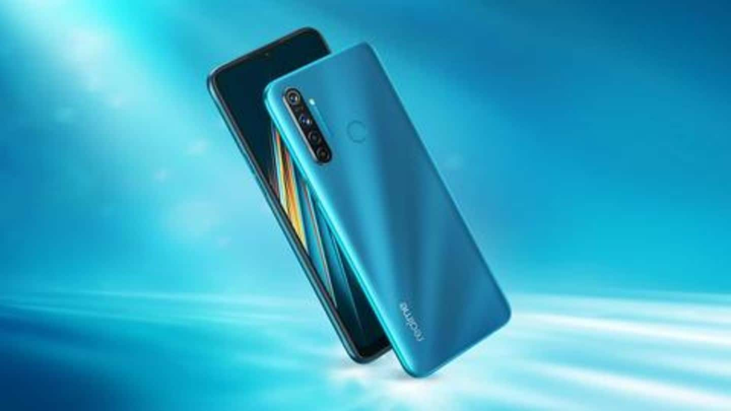 Realme note 50 blue