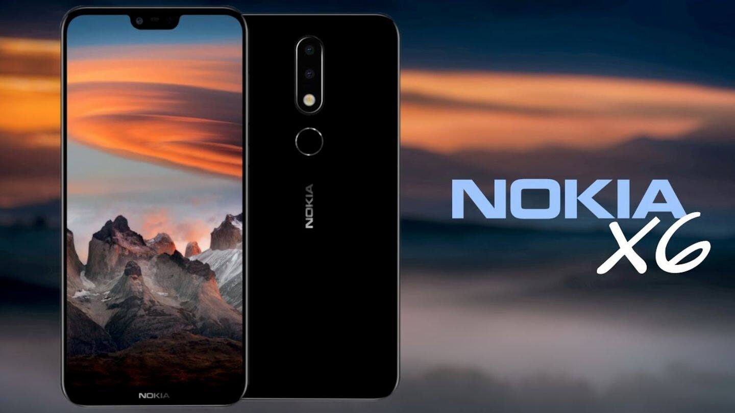 Nokia X6 launched with iPhone X-like notch, dual rear-cameras