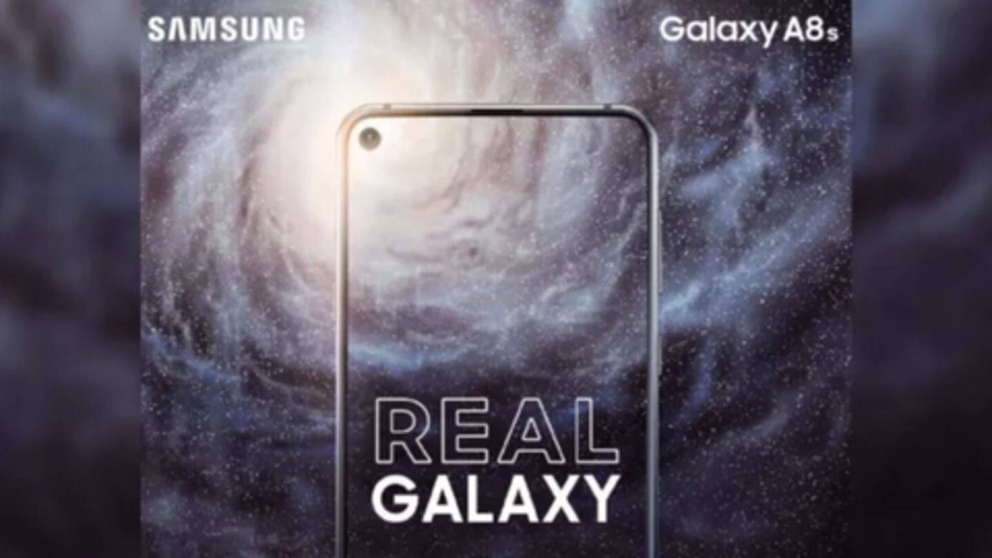 Samsung Galaxy A8s specifications leaked ahead of December 10 launch