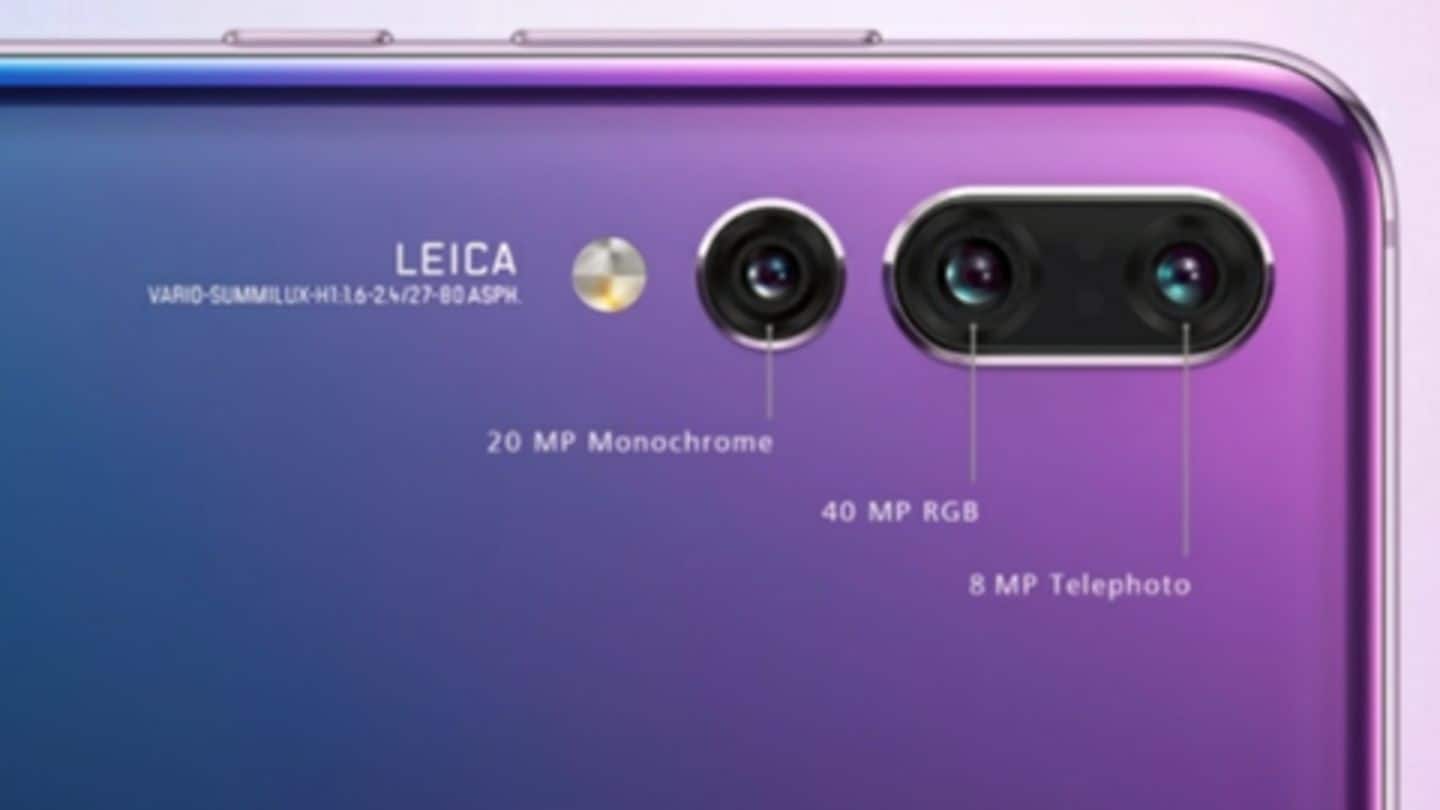 Huawei P20 Pro: Priced at Rs. 59,999 Huawei P20 Pro: Priced at Rs. 59,999