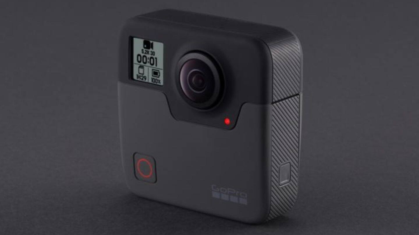 GoPro Fusion 360-degree camera launched in India at Rs. 60,000