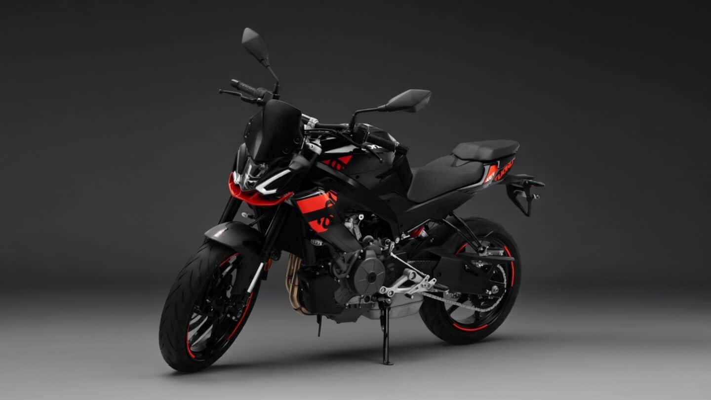 Aprilia Tuono 457 Special Edition debuts at ₹4L
