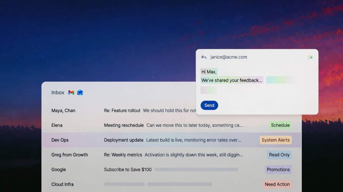 Fireflies brings AI to your inbox with new email assistant