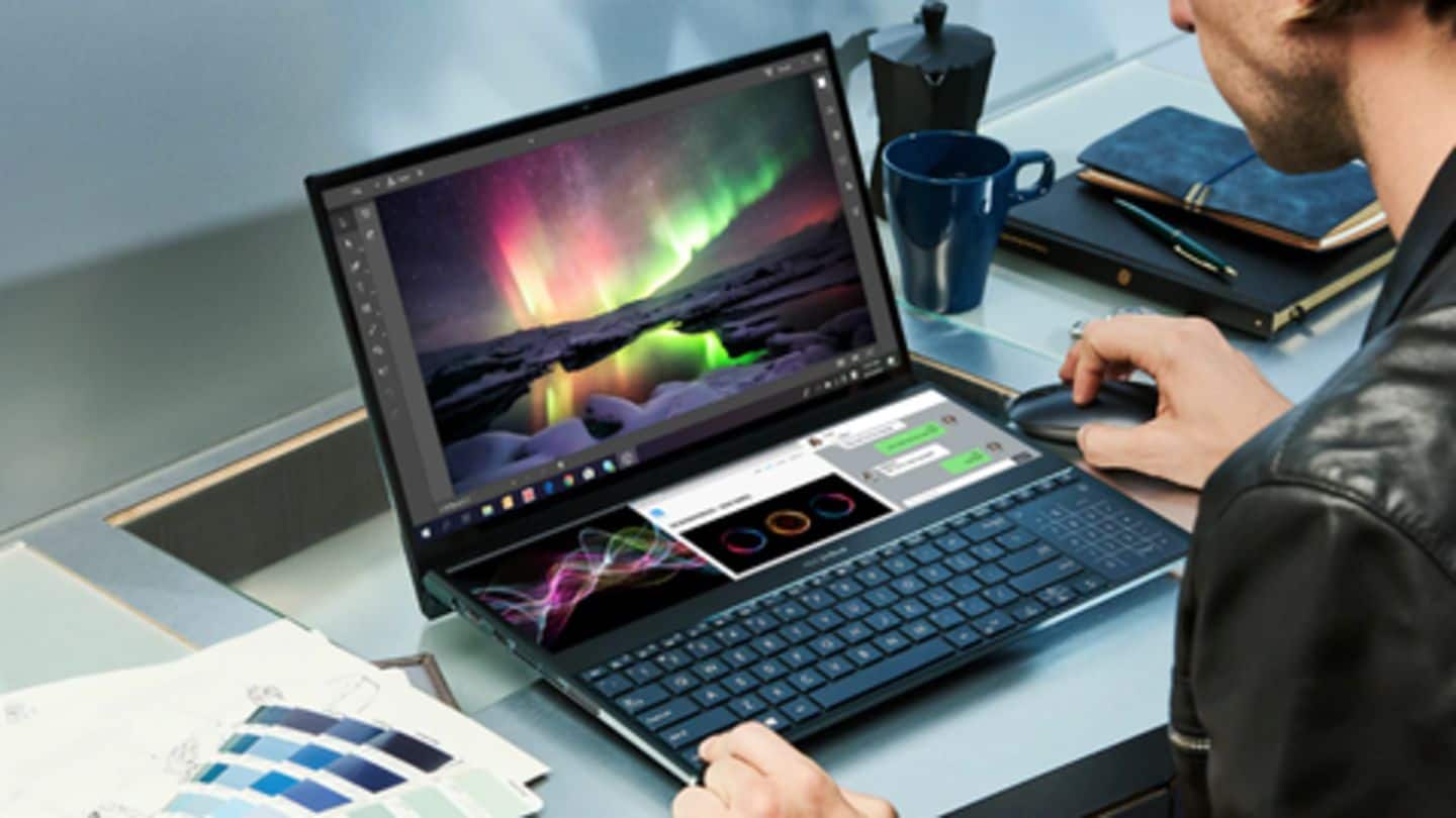 Computex 2019: ASUS ZenBook Pro Duo features two 4K screens