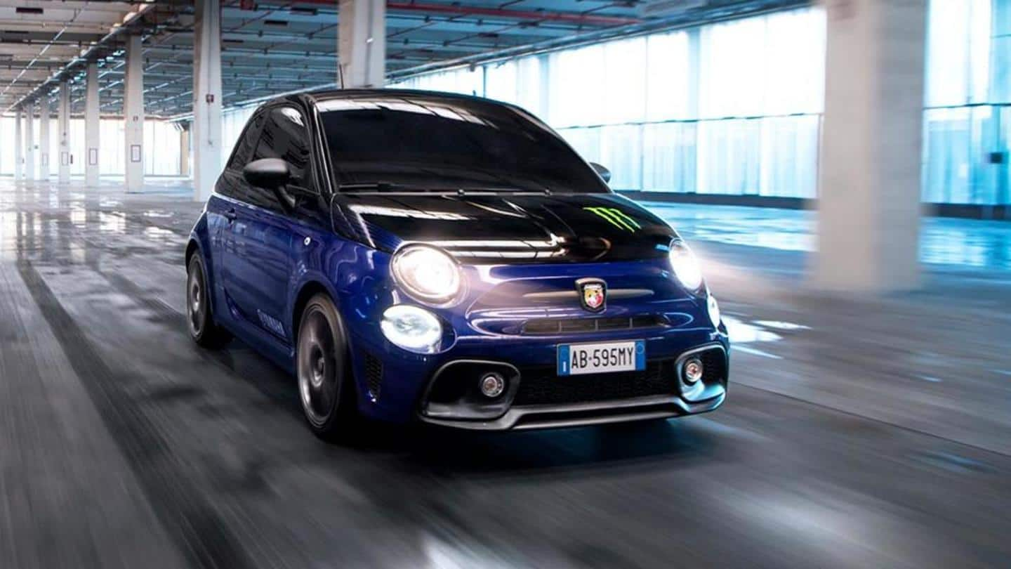 Limited-edition Abarth 595 Monster Energy Yamaha unveiled