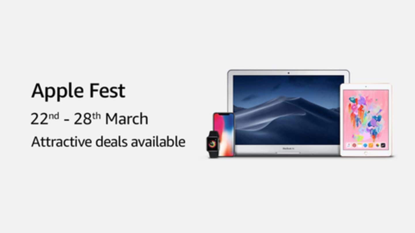 Amazon's Apple Fest: Deals on iPhones, iPads, MacBooks and more