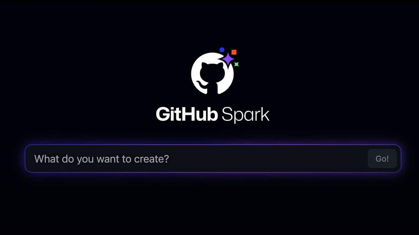 GitHub Spark lets you build apps just by chatting 