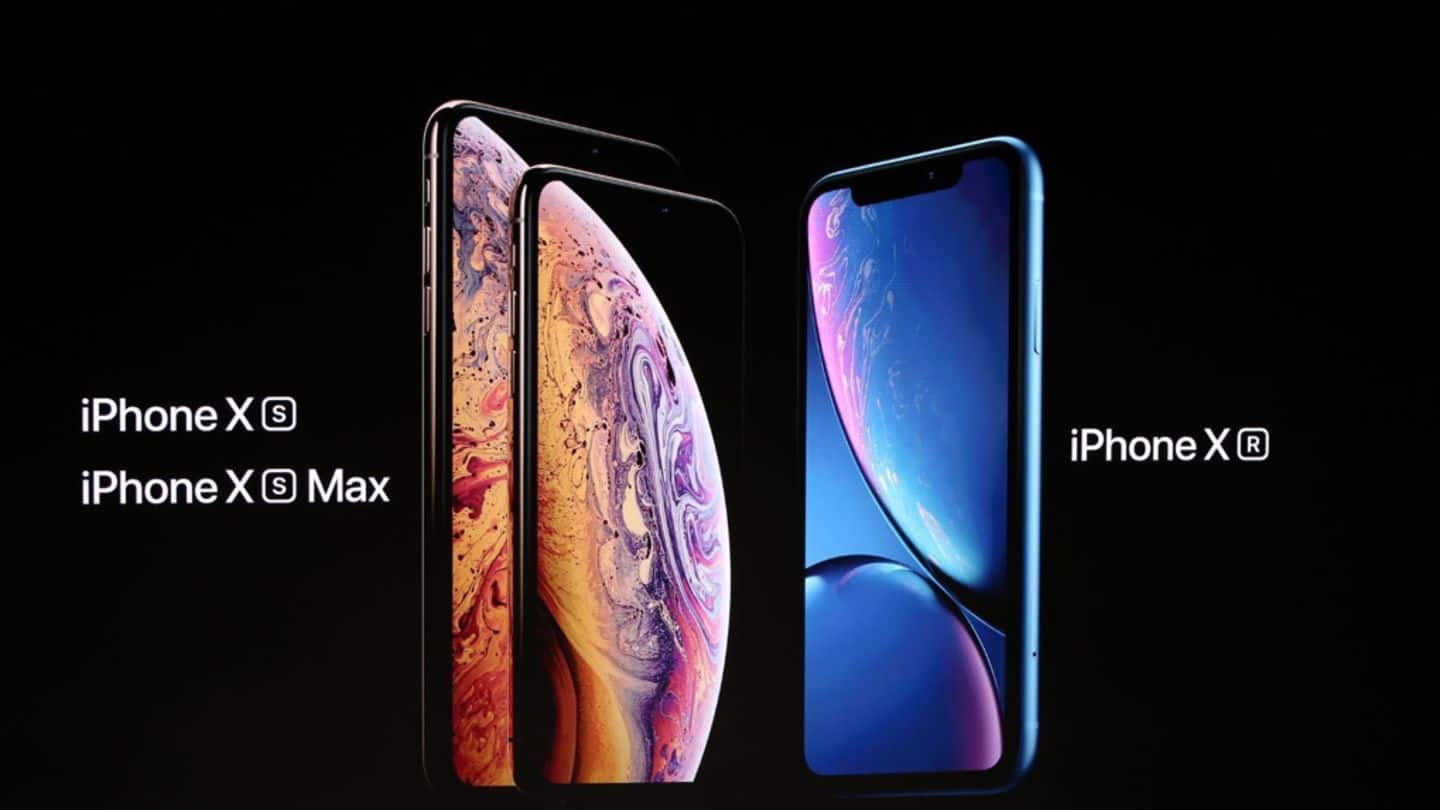 Apple iPhone XS, iPhone XS Max, iPhone XR officially launched