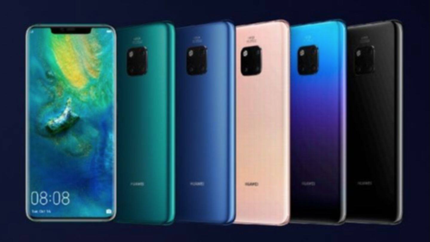 Huawei Mate 20 Pro: Priced at Rs. 64,990 Huawei Mate 20 Pro: Priced at Rs. 64,990