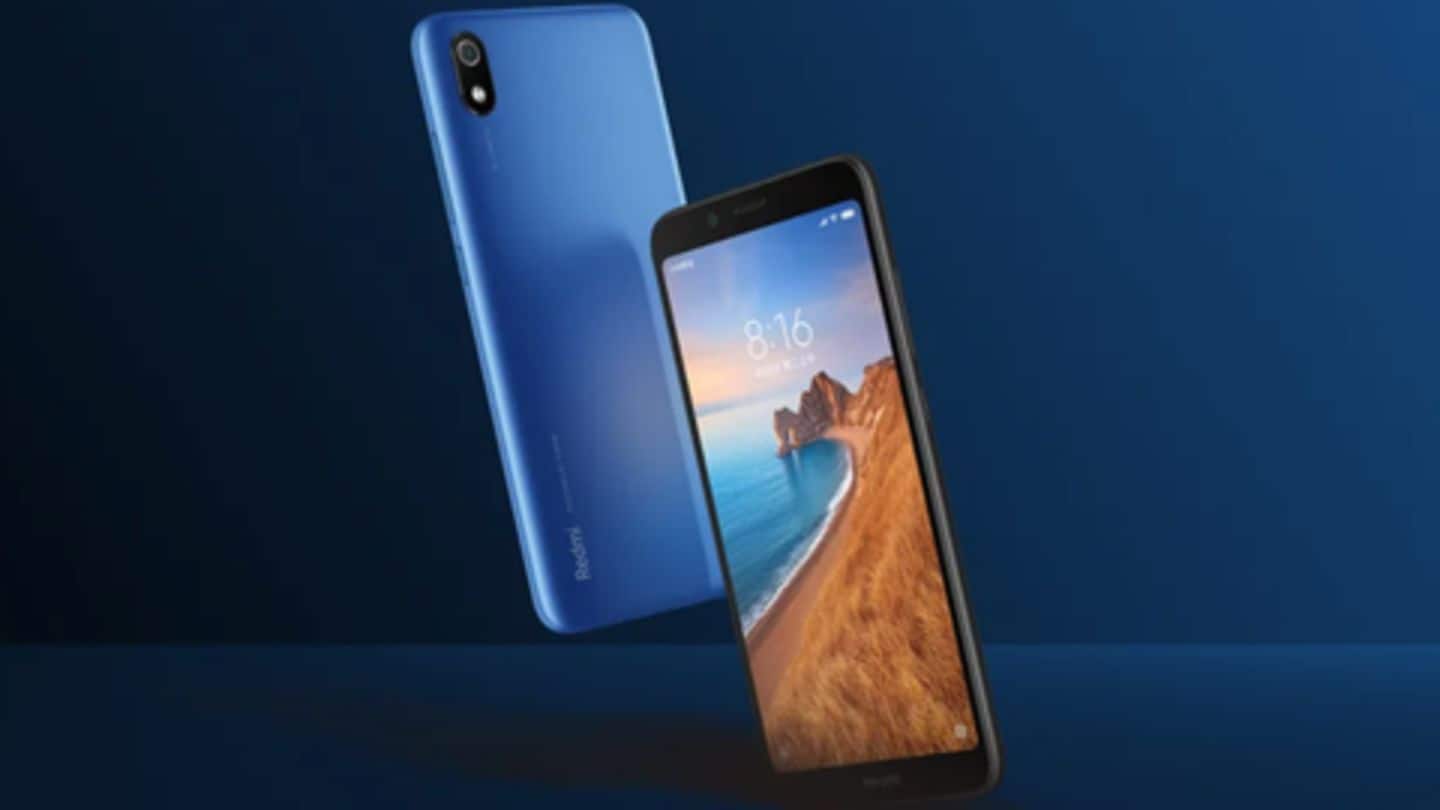 Xiaomi Redmi 7A launched in India at Rs. 5,999