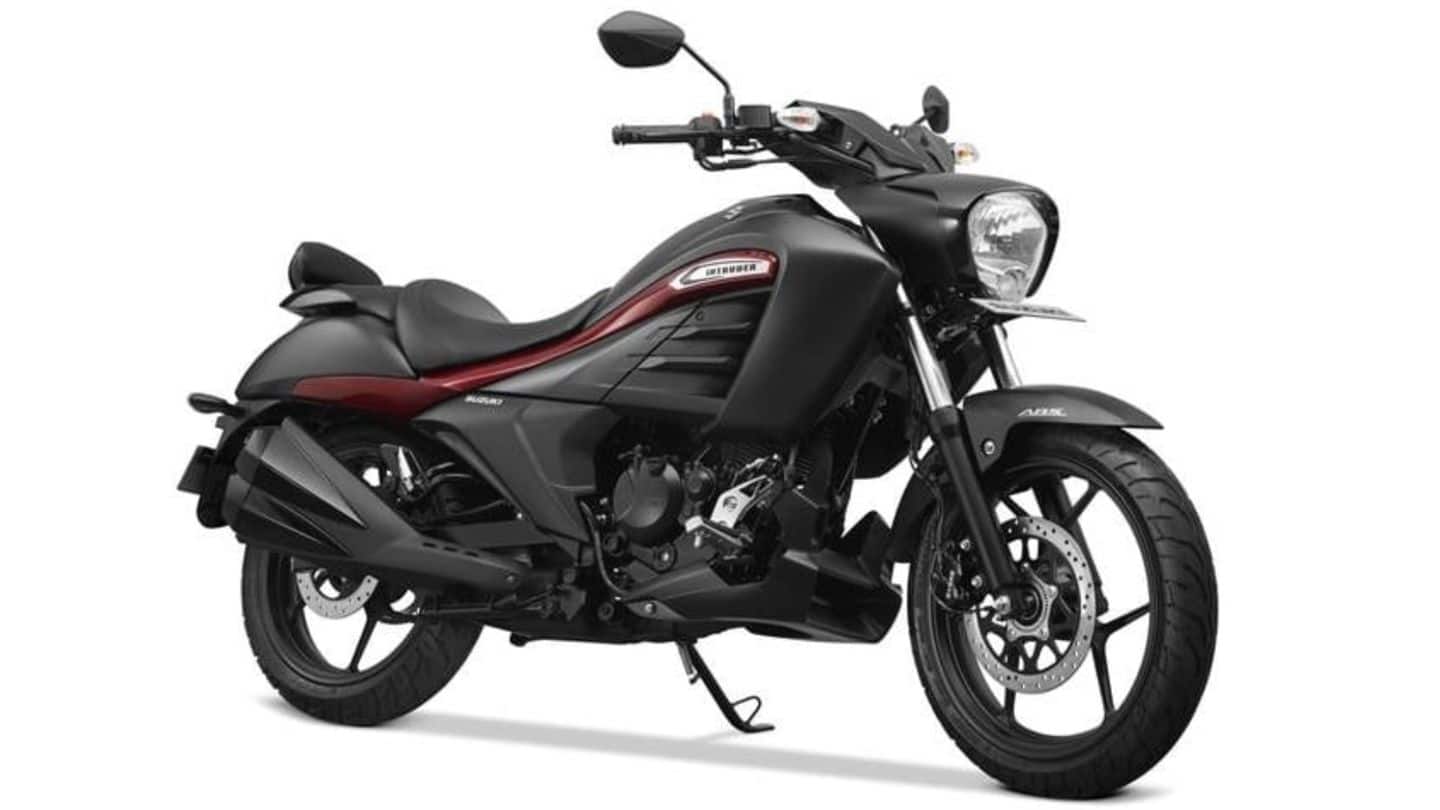 Suzuki Intruder Special Edition launched at Rs. 1 lakh