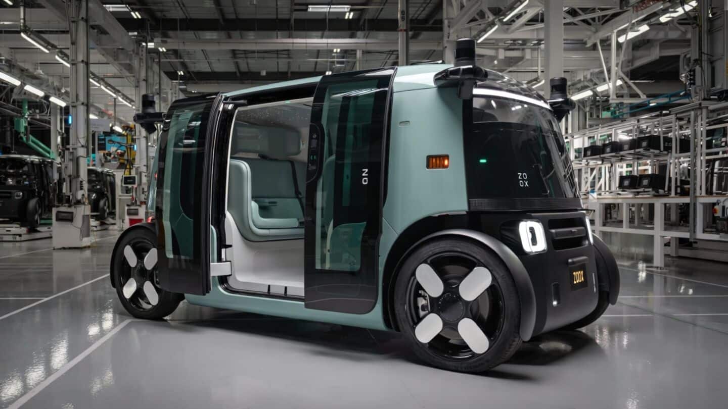Amazon's robotaxi gets a makeover