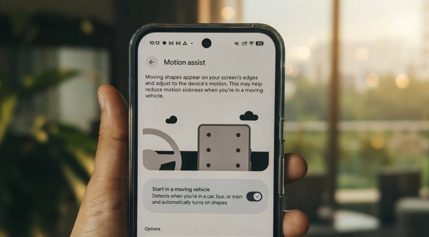 Android 17 gets Apple-style feature to fight motion sickness