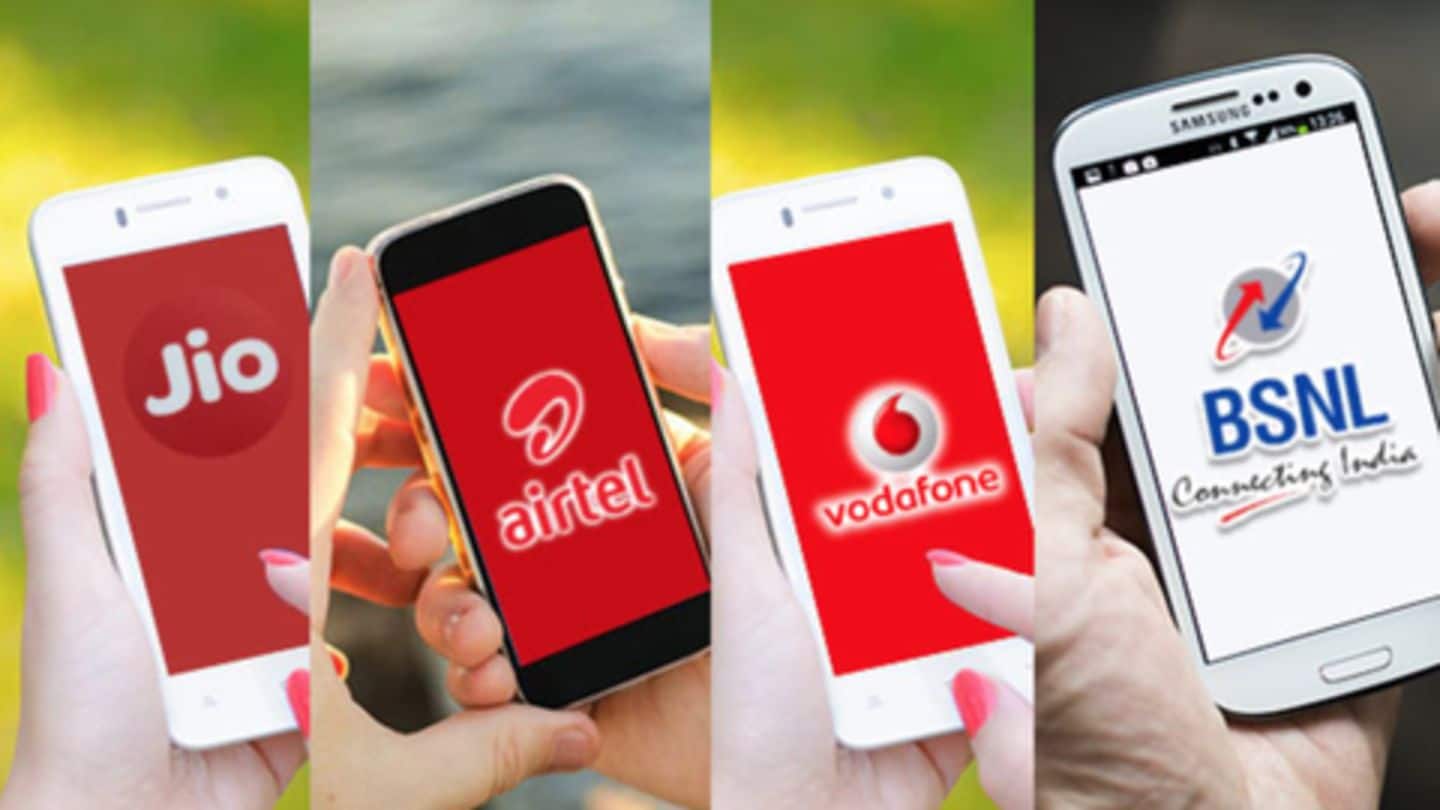 Best 4G prepaid plans available on Jio, Airtel, Vodafone