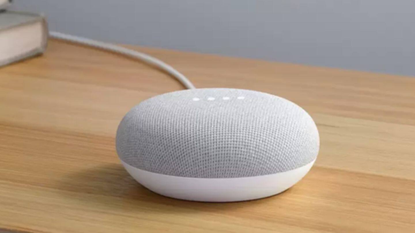 Google Home Mini: Priced at Rs. 3,499 Google Home Mini: Priced at Rs. 3,499